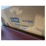 Three New in Box Uline Gridwall Panels with Two Cartons Uline Gridwall Panels T-Legs