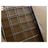 Three New in Box Uline Gridwall Panels with Two Cartons Uline Gridwall Panels T-Legs