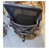 Comfortable Mesh Office Chair Adjustable Height and Armrests with Ability for Slight Recline