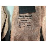Body Guard Safety Gear Work Gloves (3 Size L) (2 Size M)