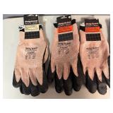 Body Guard Safety Gear Work Gloves (3 Size L) (2 Size M)