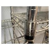 Uline Metro Shelf 53" 55" Wide x 12" Deep x 52" Tall