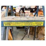 Six Step Rolling Ladder 90" Tall to Rail, 5