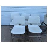 Ten Stackable Chairs