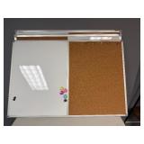 Three Cork Board/White Board Combination