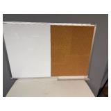 Three Cork Board/White Board Combination