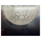 1901 O Silver Barber Quarter