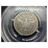 1902 O Silver Barber Quarter
