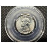 1943 Silver Washington Quarter