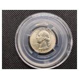 1950 D Silver Washington Quarter
