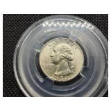 1950 D Silver Washington Quarter