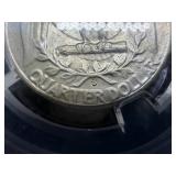 1950 D Silver Washington Quarter