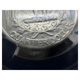 1950 S Silver Washington Quarter UNC