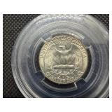 1952 D Silver Washington Quarter UNC