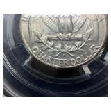 1952 D Silver Washington Quarter UNC