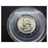 1953 D Silver Washington Quarter UNC