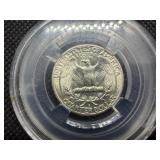 1953 D Silver Washington Quarter UNC
