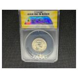 1954 S Silver Washington Quarter ANACS MS65