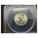 1954 S Silver Washington Quarter ANACS MS65