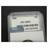 1959 Silver Washington Quarter PCI MS67