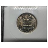 1959 Silver Washington Quarter PCI MS67