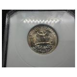 1959 Silver Washington Quarter PCI MS67