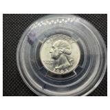 1963 Silver Washington Quarter UNC