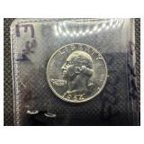 1964 Silver Washington Quarter Proof
