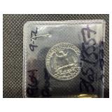1964 Silver Washington Quarter Proof