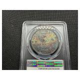 1880 S Morgan Silver Dollar PCGS Genuine Questionable Color-AU Detail
