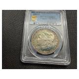 1882 S Morgan Silver Dollar PCGS Genuine Cleaned - UNC Detail