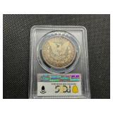 1882 S Morgan Silver Dollar PCGS Genuine Cleaned - UNC Detail
