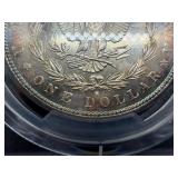 1882 S Morgan Silver Dollar PCGS Genuine Cleaned - UNC Detail