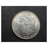 1887 Morgan Silver Dollar