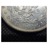 1890 S Morgan Silver Dollar