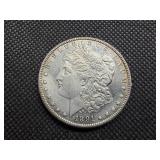 1891 Morgan Silver Dollar