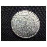 1898 O Morgan Silver Dollar