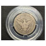 1901 S Silver Barber Half Dollar