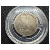 1916 S Silver Walking Liberty Half Dollar
