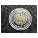 1919 D Silver Walking Liberty Half Dollar