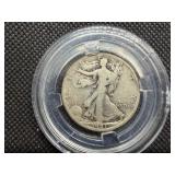 1921 S Silver Walking Liberty Half Dollar