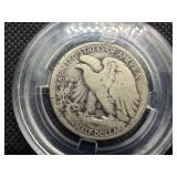 1921 S Silver Walking Liberty Half Dollar