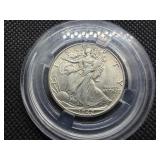 1942 Silver Walking Liberty Half Dollar