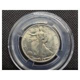 1942 S Silver Walking Liberty Half Dollar