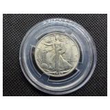 1942 S Silver Walking Liberty Half Dollar