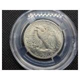 1942 S Silver Walking Liberty Half Dollar