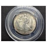 1946 S Silver Walking Liberty Half Dollar