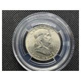 1950 Silver Franklin Half Dollar