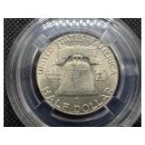 1950 Silver Franklin Half Dollar