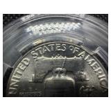 1950 D Silver Franklin Half Dollar